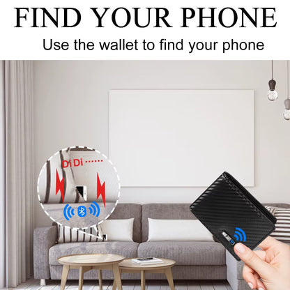 GPS Wallet Tracker Card Holder for Android or IOS Gadget Gift for Men'S Wallet Cheap Item Ffor Men Thanksgiving Gift