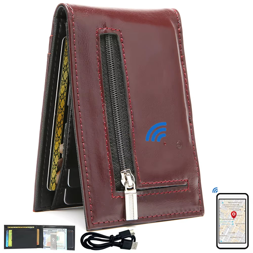 GPS Wallet Tracker Card Holder for Android or IOS Gadget Gift for Men'S Wallet Cheap Item Ffor Men Thanksgiving Gift